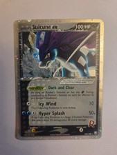 Nintendo Pokémon TCG Rocket's Suicune ex Holo 105/109 2004 English picture