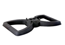 Brand new genuine Cast Iron Dual Large Bowtie Burner  Broilmaster 17 1/4 x 9 1/2 picture