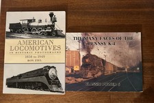 American Locomotives Railroads Photos & Many Faces of the Pennsy k-4 Train Books picture