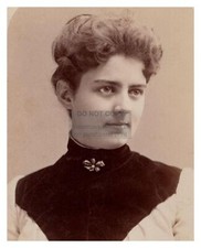 1886 FIRST LADY FRANCES CLEVELAND PORTRIAT 8X10 PHOTOGRAPH REPRINT picture