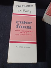 RARE NOS VINTAGE DuBarry Color Foam Hair Coloring Pasrel Silver picture