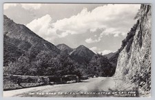 Lytle Creek Canyon California, Glenn Ranch Road, VTG RPPC Real Photo Postcard picture
