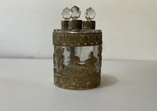 Antique French Empire 3-bottle Perfume Caddy Ormulo Mounted picture