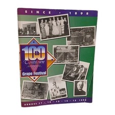 1998 100th Tontitown Grape Festival Program Magazine Arkansas picture