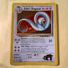 Pokémon Erika's Dragonair 4/132 Holo Gym Challenge Wizards 2000 English #1 picture