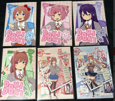 Doki Doki Literature Club Tokyo Tower Bonus Postcard Set of 6 from Japan picture