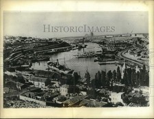 1942 Press Photo Aerial view of the Sevastopol, Crimea in the Soviet Russia picture