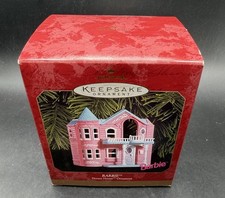 Rare Vintage 1999 Hallmark BARBIE DREAMHOUSE Ornament MIB -31D picture