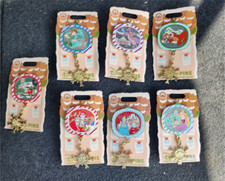 2022 Disney Parks Christmas Gingerbread Resort Pin LE Pin Set Of 7 picture