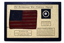 Revolutionary War Bullet from Yorktown, VA in a 8 x 12 Display Case with COA picture