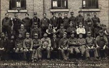 Belvidere IL Polishers National Sewing Machine Co Employees Labor c1910 RPPC picture