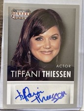 Panini Americana Signatures S-TT Tiffani Thiessen Auto Saved By The Bell Kelly picture