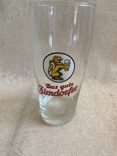 Vintage Das Gute Zirndorfer German Pilsner Beer Glass Lion Crest Bavaria picture