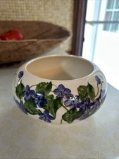 Vintage Handmade African Violet Planter/Vase By MA Bentz - Garden Grove Pottery picture