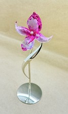 Swarovski Crystal Paradise “Dorora” Fuchsia Rain Tropical Flower picture