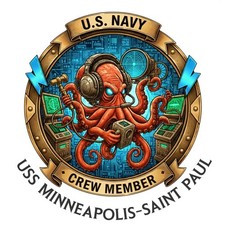 USS Minneapolis-Saint Paul Crew Member LCS Navy USN Veteran Gift 4