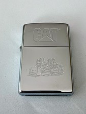 Zippo Caterpillar CAT Logo with Engraved D11 Dozer from 2001 picture