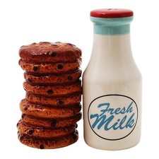 PT Milk and Cookies Salt and Pepper Shakers Set picture