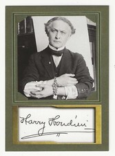 HARRY HOUDINI - ACEO D. GORDON PROMO TRADING CARD - MINT CONDITION picture