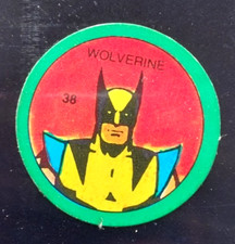 1980 Terrabusi Marvel Wolverine RC True Rookie Disc #38 Argentina Rare picture