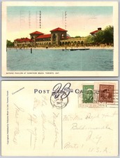 Sunnyside Beach Bathing Pavilion Toronto Postcard picture