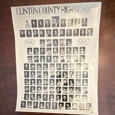 Clinton County High School 1959 1960 Orig. Memorabilia Photos Albany Kentucky picture