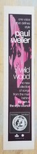 Paul Weller Wild Wood Album Release 1994 Vintage Print Advertisement picture
