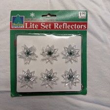 Vintage Lite Set Reflectors Holiday Spirit- New Sealed- Classic Christmas #356 picture
