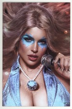 POWER HOUR#3 SHIKARII PATREON DISCO QUEEN SUPER UP CLOSE SPOT FOIL NM+ picture