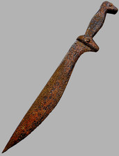 490 BC Ancient Military Weapon Spartan Greek Fight Battle Dagger Hoplite Warrior picture