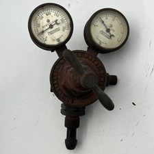 Vintage Prestoweld Acetylene Pressure Gauges LB Per SQ In OXWELD picture