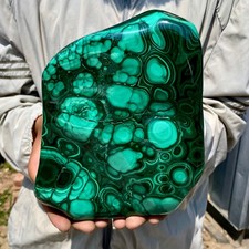 6.81LB TOP Natural Malachite crystal quartz Mineral specimen Reiki gem picture