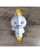 BT21 VAN Soft Rubber Keychain Figure with Yellow Clip picture