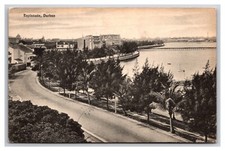 Esplanade Birdseye View Durban South Africa UNP DB Postcard L20 picture