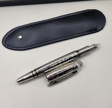 COMBO* Montblanc Meisterstuck Special Edition Fountain Pen With Box and Pouch picture