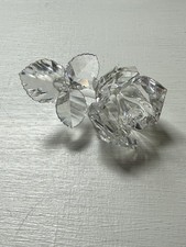 Swarovski Crystal Figurine Rose Stem With Dew Drops Michael Stamey picture