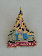 DLP - Disneyland Park Castle Pink Version Paris Pink Banner 2003 Disney Pin H7 picture