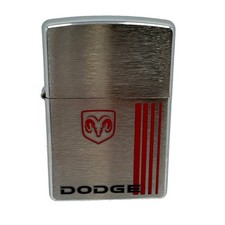 Vintage 2005 Dodge Ram Logo Chrome Zippo Lighter picture