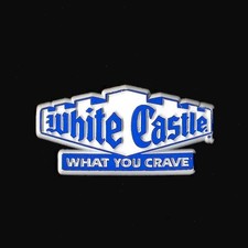 White Castle Vtg Rubber Fridge Magnet '80s Advertising Flexible picture
