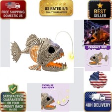 JOYIN Halloween Skeleton Lantern Fish LED Eye Bones Prop Decoration picture