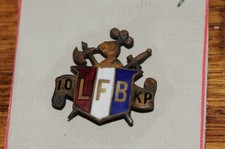 LFB 10KP  Fraternal Organization Lapel Pin Gold Filled 1903 Historical NOS Old** picture