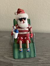 Department 56 Christmas Lawn Chair Summer Santa  picture