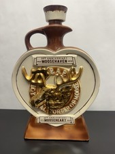 intage 1972 Royal Halburton Old Mr Boston Loyal Order Moose Decanter Mooseheart picture