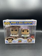 Funko Pop Woody & Buzz Lightyear 2 Pack 2024 C2E2 Exclusive In Hand picture