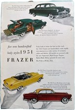 1951 Frazer Kaiser-Frazer Print Ad Five Handcrafted Body Styles Vagabond 1950s picture