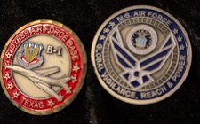 B-1 Lancer Bomber Challenge Coin*Dyess Air Force Base, Texas*Bundle Discounts picture