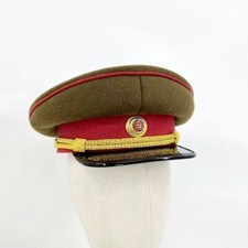 WW2 Soviet Army Officer's Cap Hat USSR Military Cap Wool Size L/58cm picture