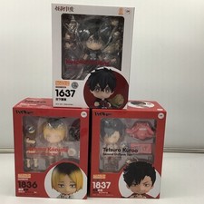 Lot Of 3 Nendoroid : Kerma Kozume 1836, Kusaka Kabane 1637 & Tetsuro Kurroo 1837 picture