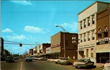 Stuttgart Arkansas Main Business Section Street View Postcard D831 picture
