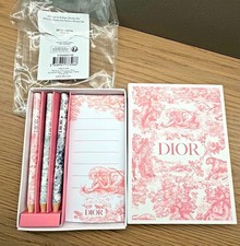 Dior Beauty Gift Pencil Set with Notepad  Stationery Set picture